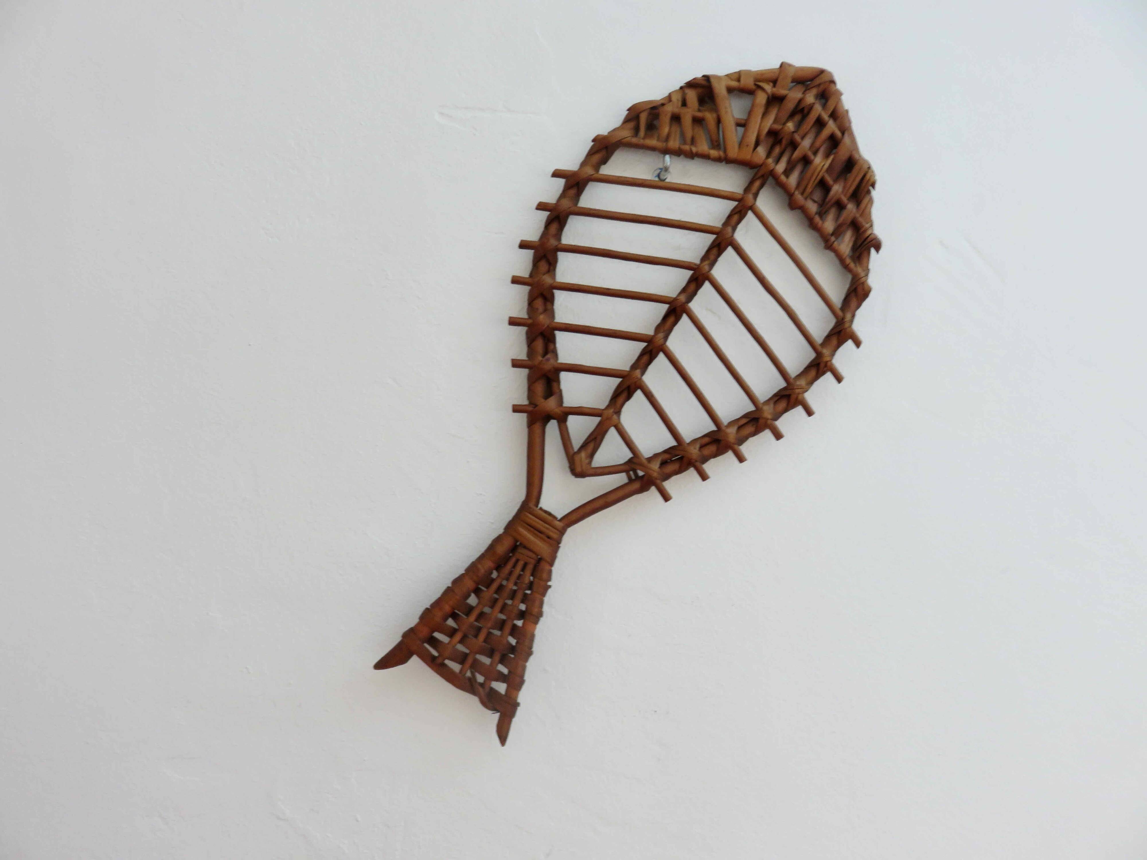 Wall rattan fish