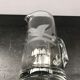Former Pitcher Carafe Glass Blown Transparent - Engraving Eagle Vintage Kitchen