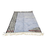 Tapis berbère en laine pure traditionnelle taille 200 x 300 cm