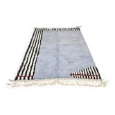 Tapis berbère en laine pure traditionnelle taille 200 x 300 cm