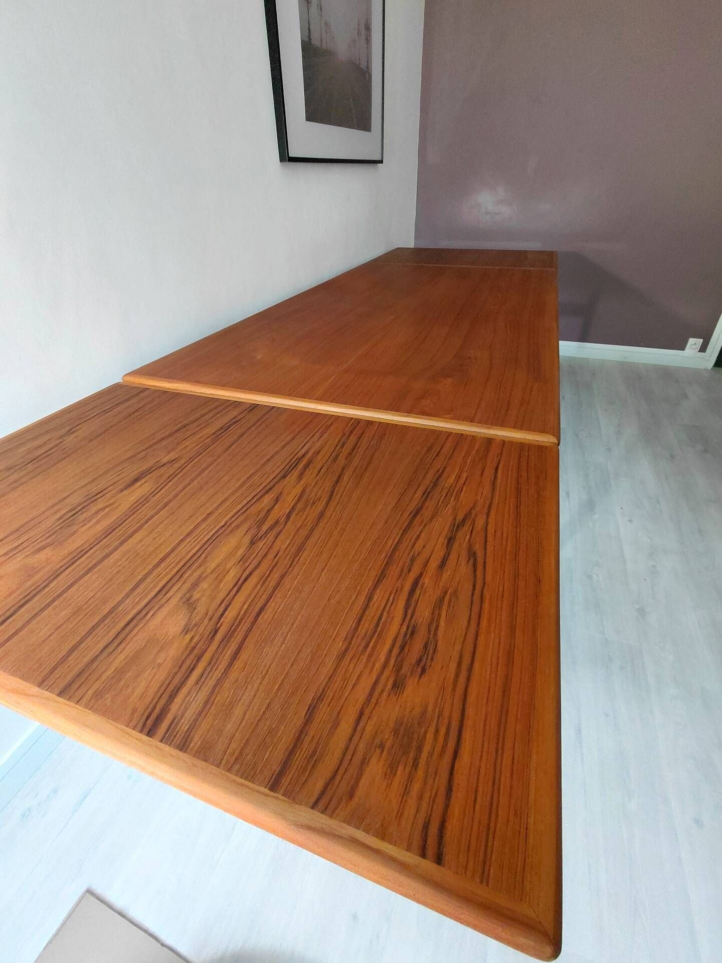 Danish dining table in teak model 83 – Gern Møbelfabrik, 1970s