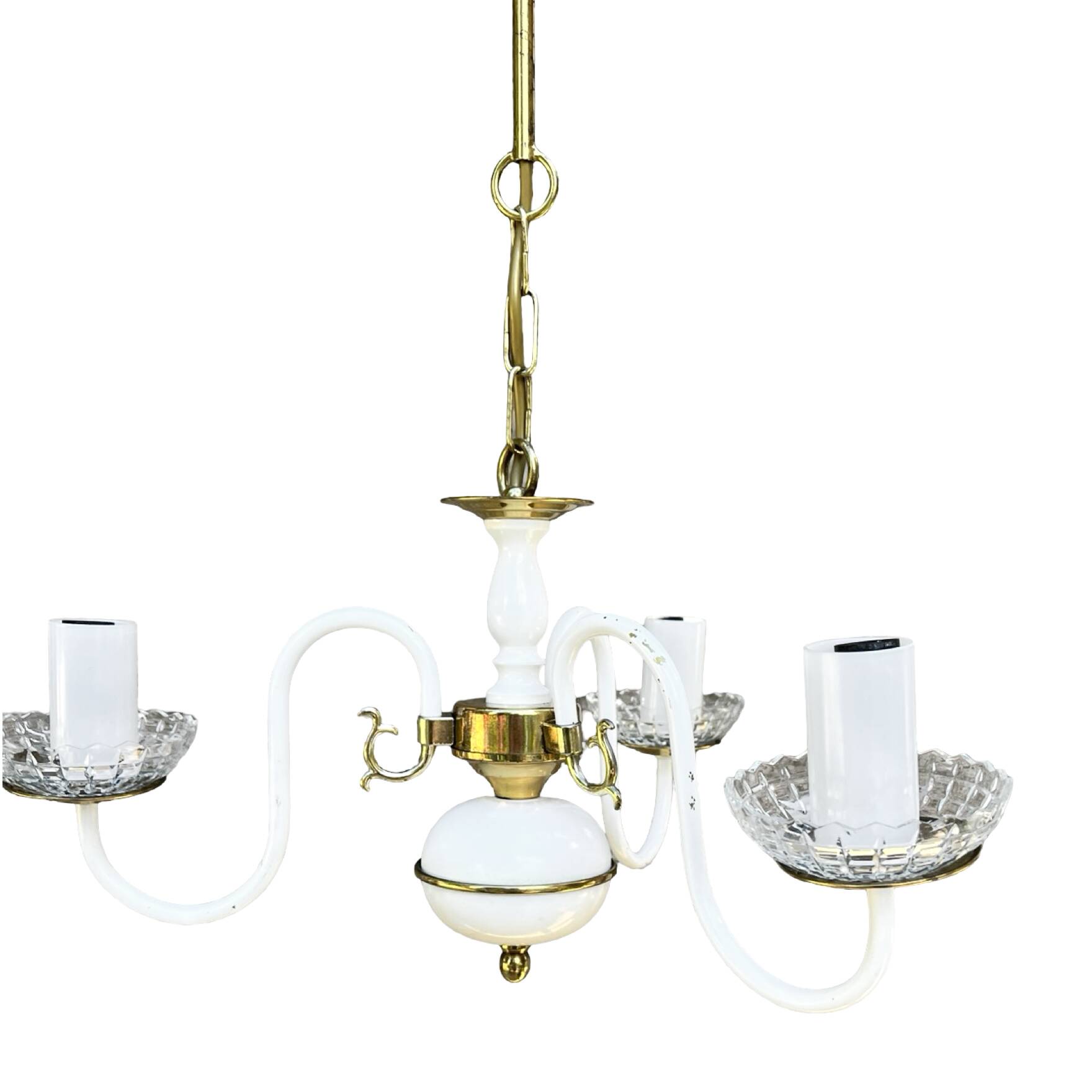 AKA Leuchten chandelier, Hollywood Regency style, Germany, 1970s.