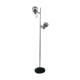 Lampadaire liseuse chrome brosse 60/70