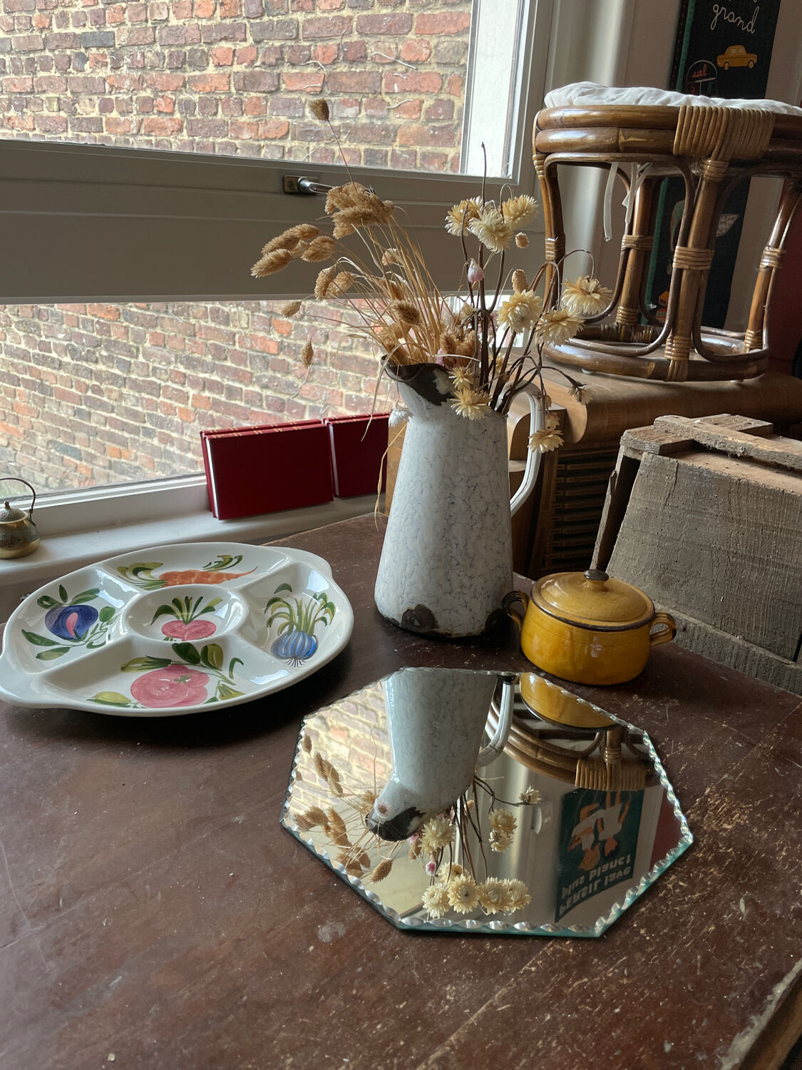 Octagonal mirror 383