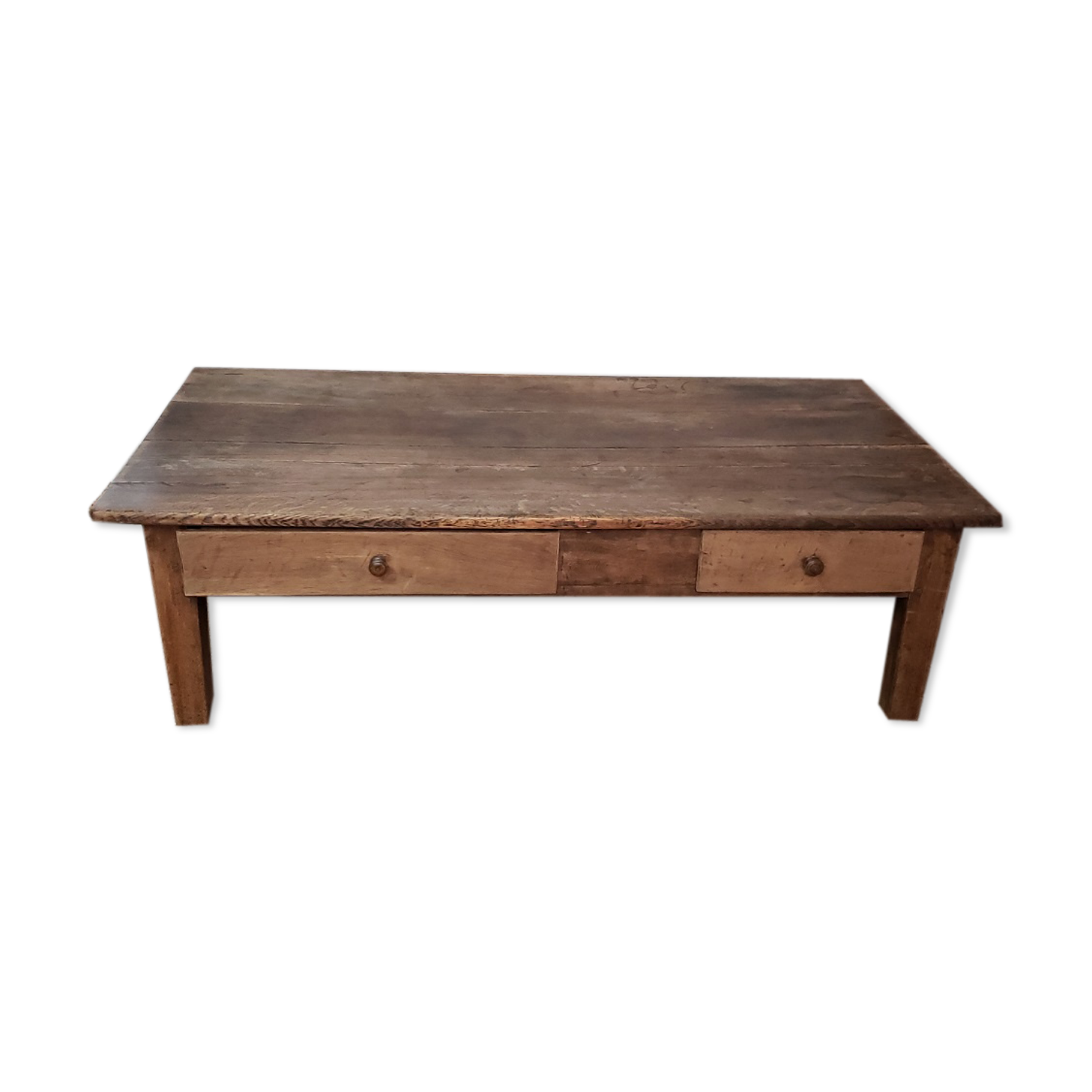 Oak coffee table