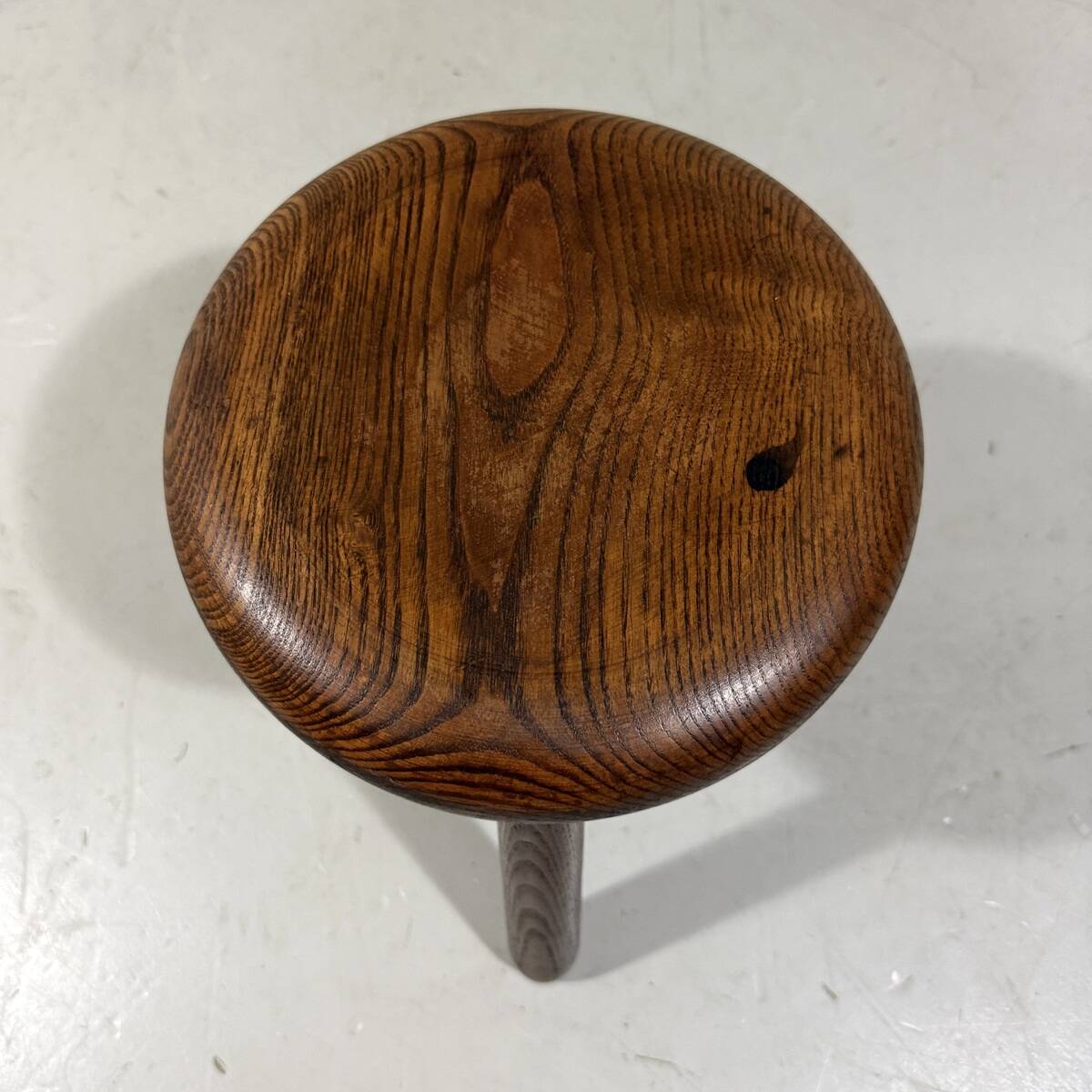 Solid oak stool 1960’s