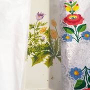 Vase motifs botaniques