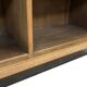 Art Deco XL Wall Cabinet Bookcase 1930s Oak Open Cabinet The Netherlands