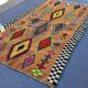 Handmade Berber rug, natural wool, 3x2 m