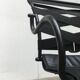 Vintage swivel armchair Canasta Italian by Heron Parigi for Heron Parigi Design