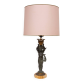 Stunning Empire Bronze Cherub Table lamp 1890s France