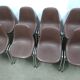 Ensemble de 8 chaises Orly design by Pollak 1975 vintage