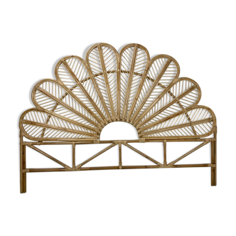 Handmade wicker headboard