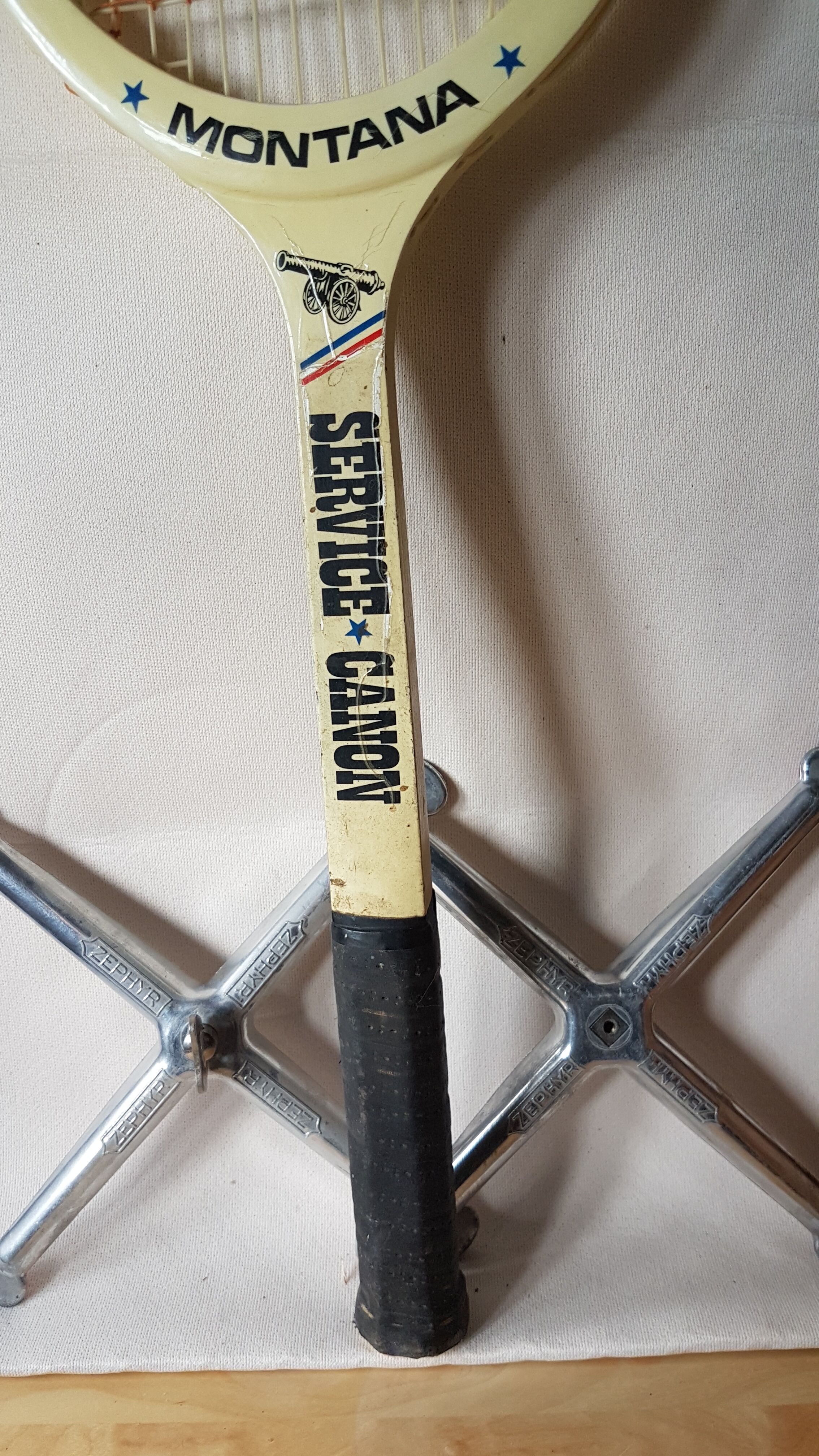 Raquette de tennis vintage Service Canon