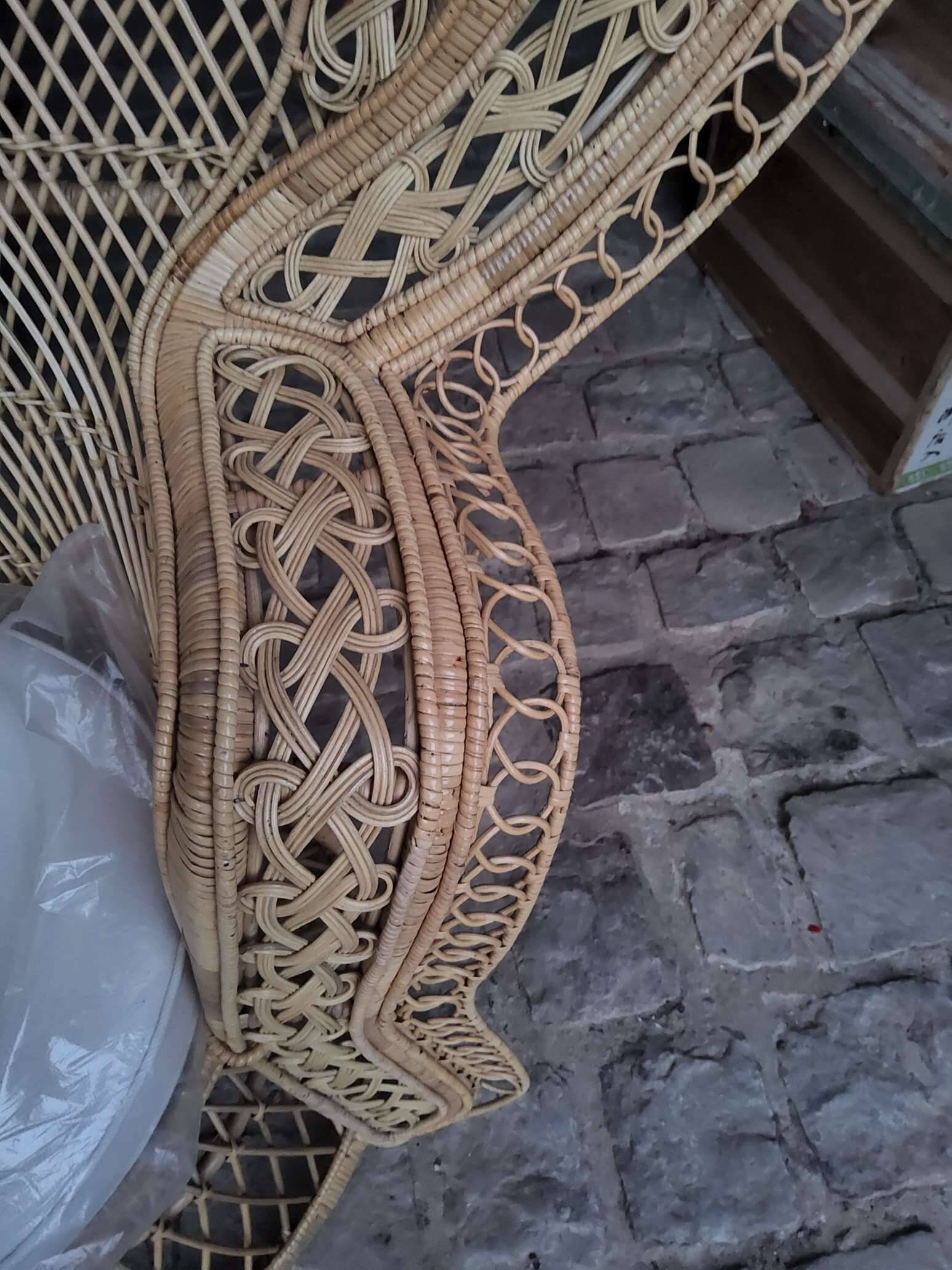 Pair of Emmanuelle armchairs