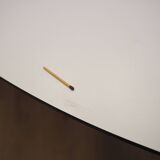 White table, Italian design, 1990s, production: Italy