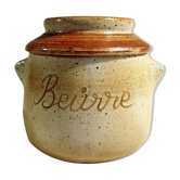 Beurrier à eau en grès