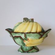 Service plat pichet banane vintage