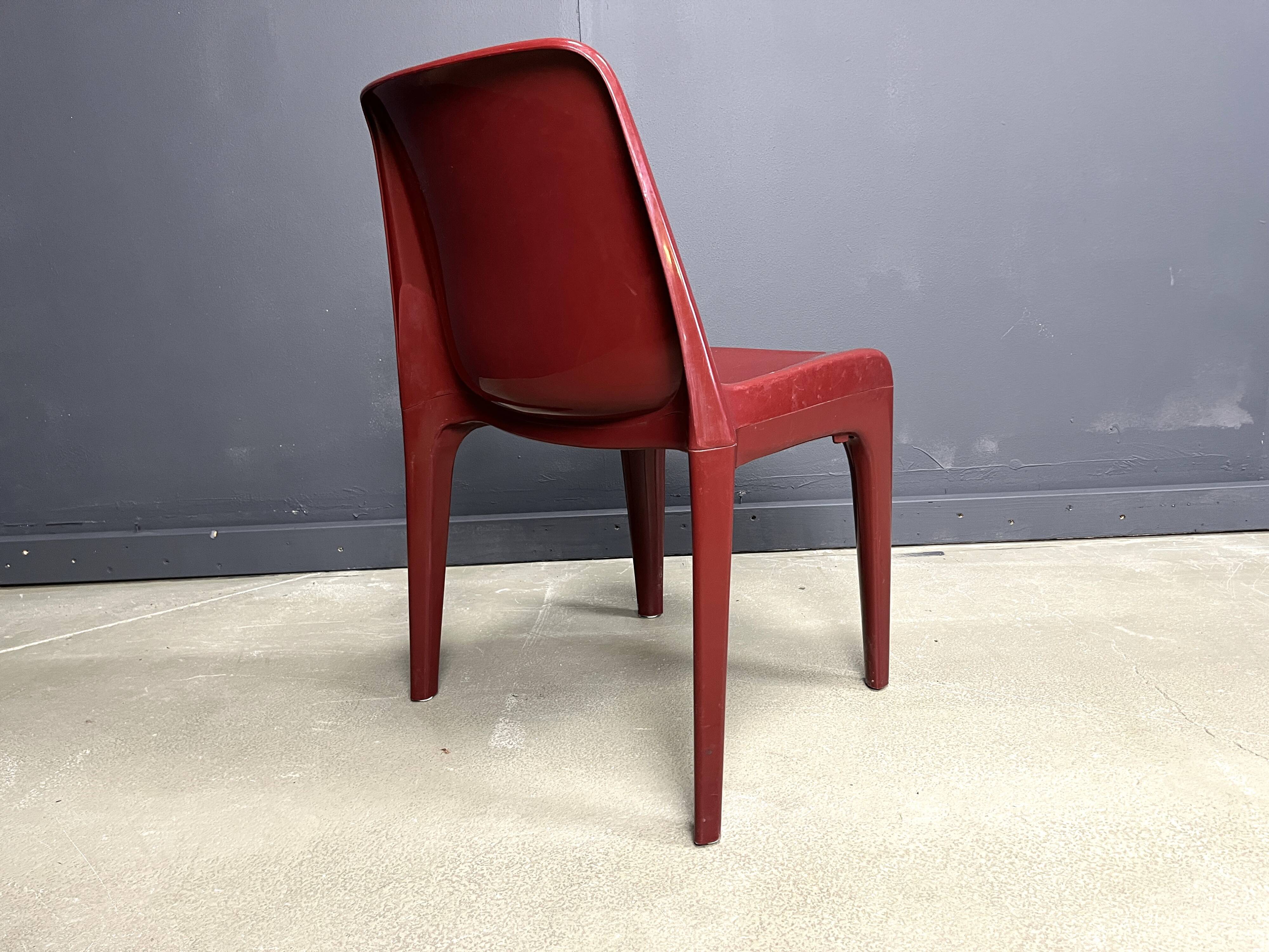 Space age dining chairs by Schroeder Henzelmann, 1970s