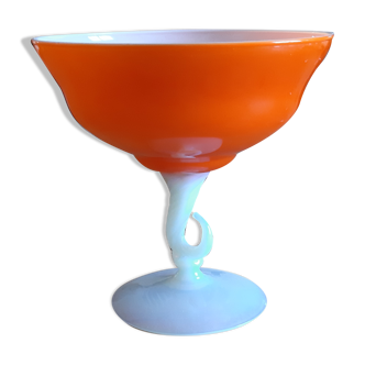 Vintage Cup of the 70s Opaline Orange