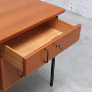 Minimalist freestanding desk by Günter Renkel for REGO, 1960s
