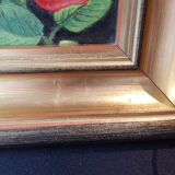 Huile sur bois signée