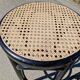 Set of 2 rattan bar stools