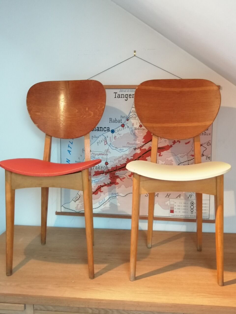 Vintage chairs from the 1950s "Stella"