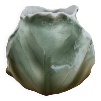 cabbage-shaped vase