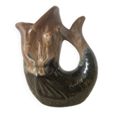 Vintage fish vase 12 cm