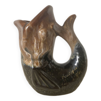 Vase poisson vintage 12 cm