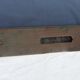 Wood and metal level - Old tool