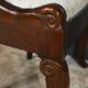 Set of 4 Gondola Chairs in Mahogany, Restoration period – Part 1, 19th century