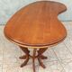 Brutalist table in solid oak