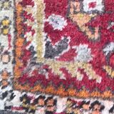 Tapis ancien turc Anatolie fait main 45x92 cm