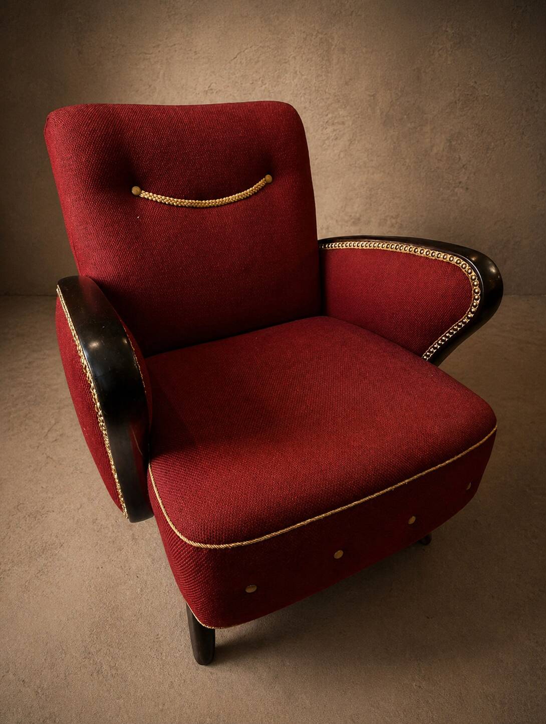 Paire Fauteuil Club Art Deco circa 1940