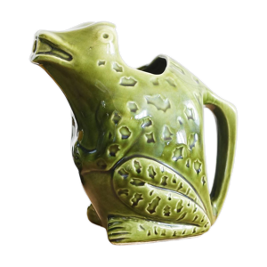 Pichet grenouille publicitaire