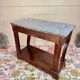 Mahogany Console Table, Restoration Period, 19th Century
