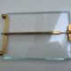 Acf cadre laiton verre biseauté, napoleon iii