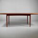 Table à manger en teck par Georg Petersens. Danemark, années 1960.