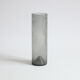 Erik Höglund cylinder glass vase for Pukeberg, Sweden, 1960s