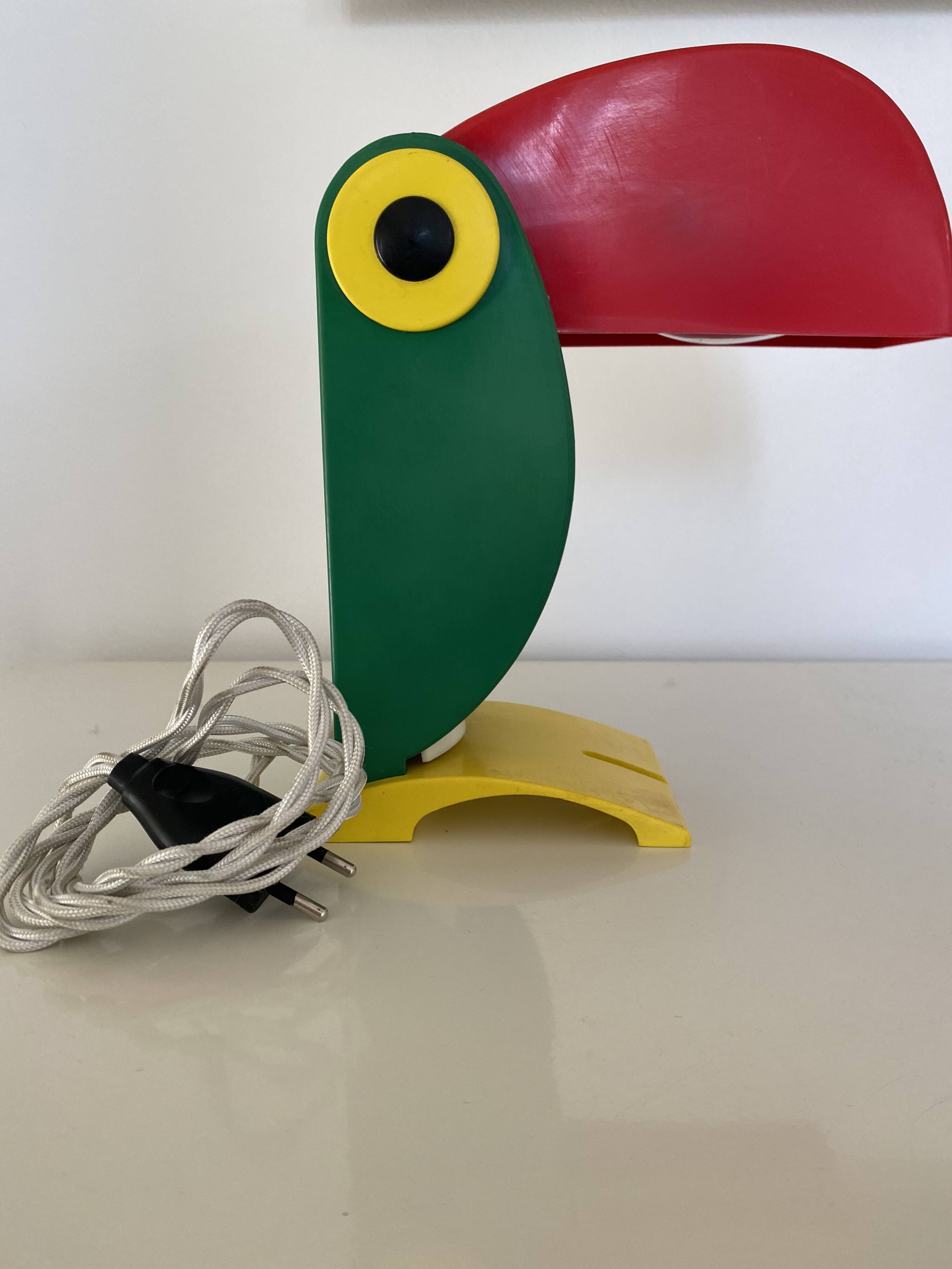 Toucan Lamp, by Enea Ferrari, for Old Timer Ferrari
