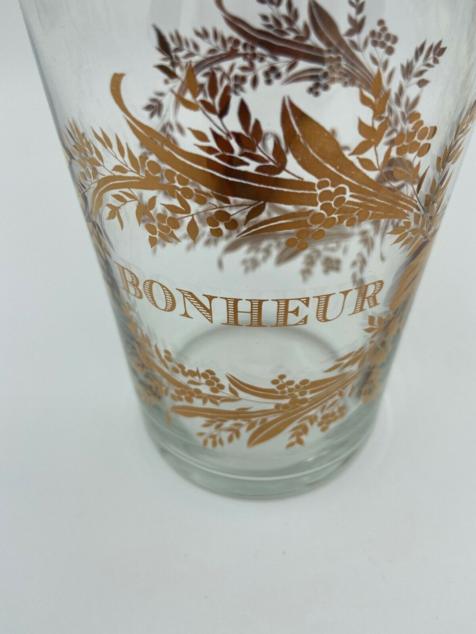 2 glasses napoleon iii love and happiness enhanced gold late xix eme