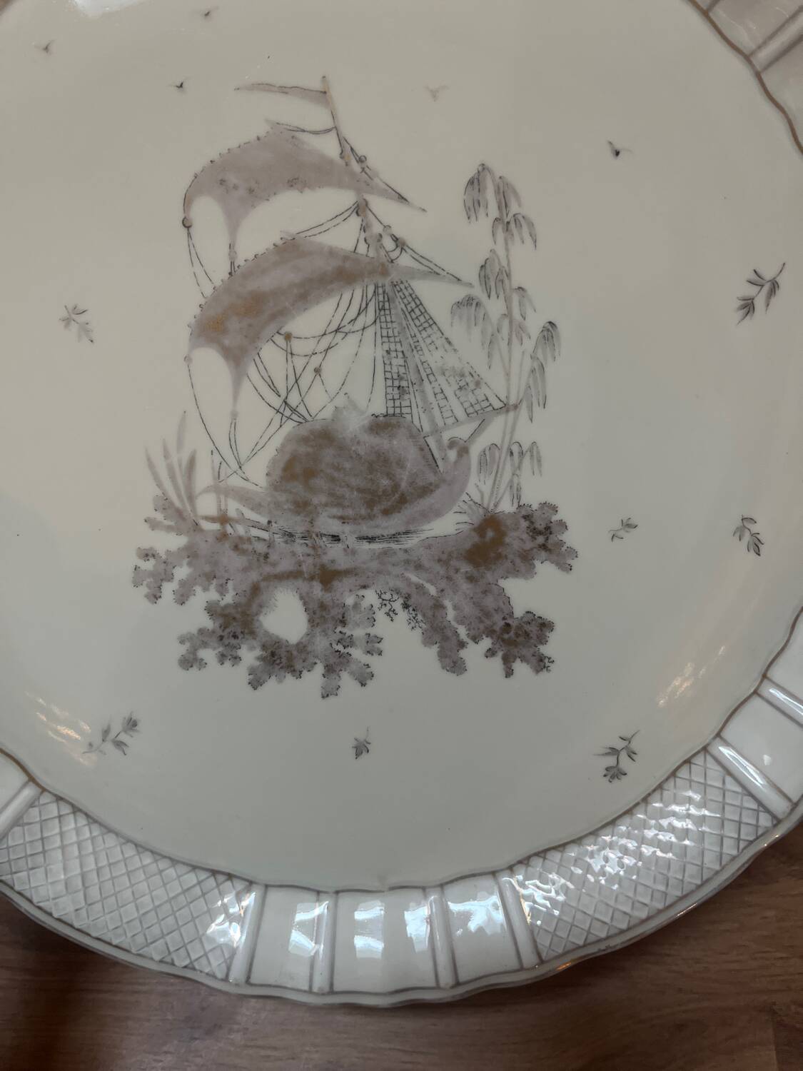 Limoges Bernardaud presentation dish
