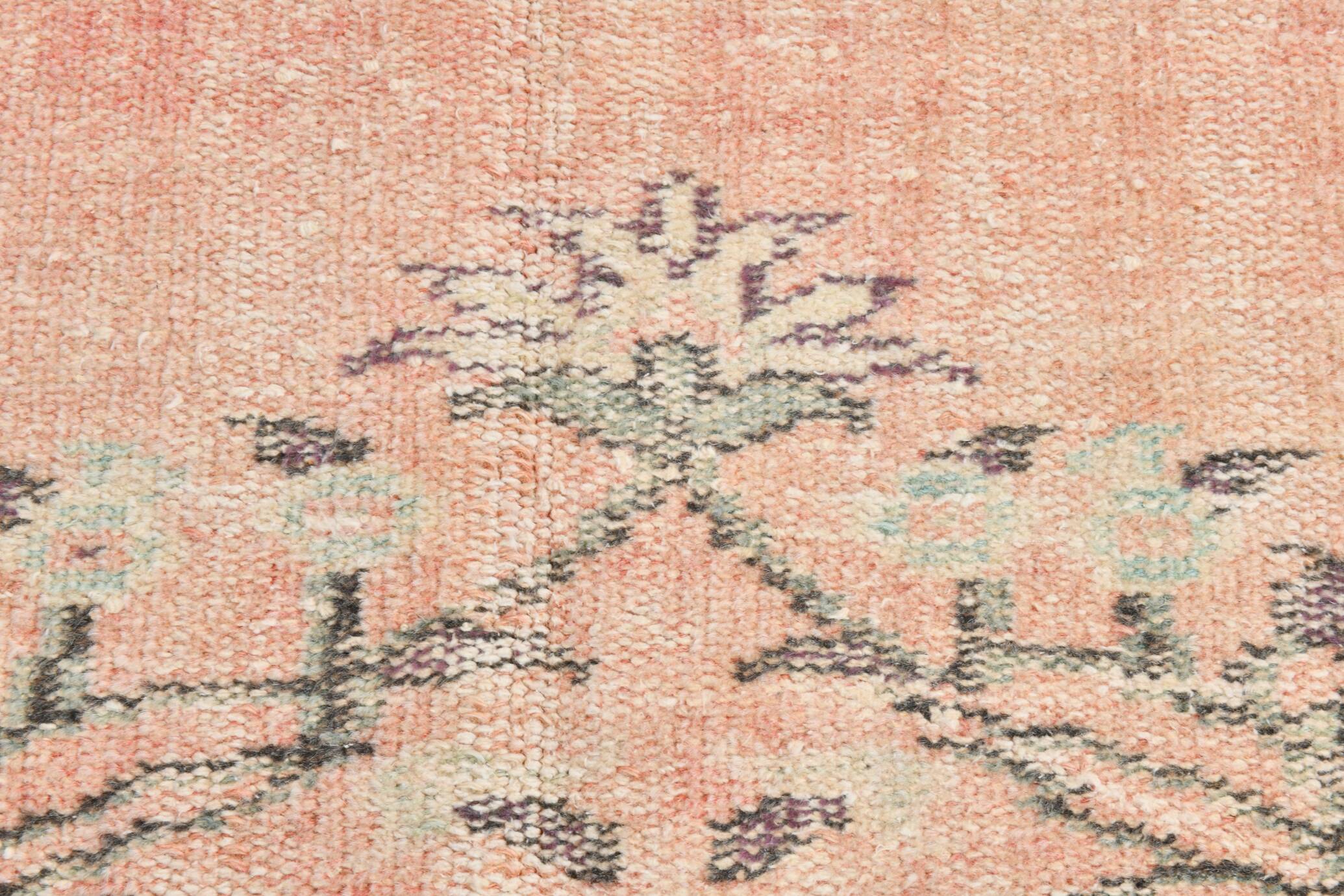 5x10 Long Wide Pale Red Oriental Pattern Persian Rug, 171x300Cm