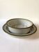Duo of serving dishes in grand feu stoneware, Brenne earthenware