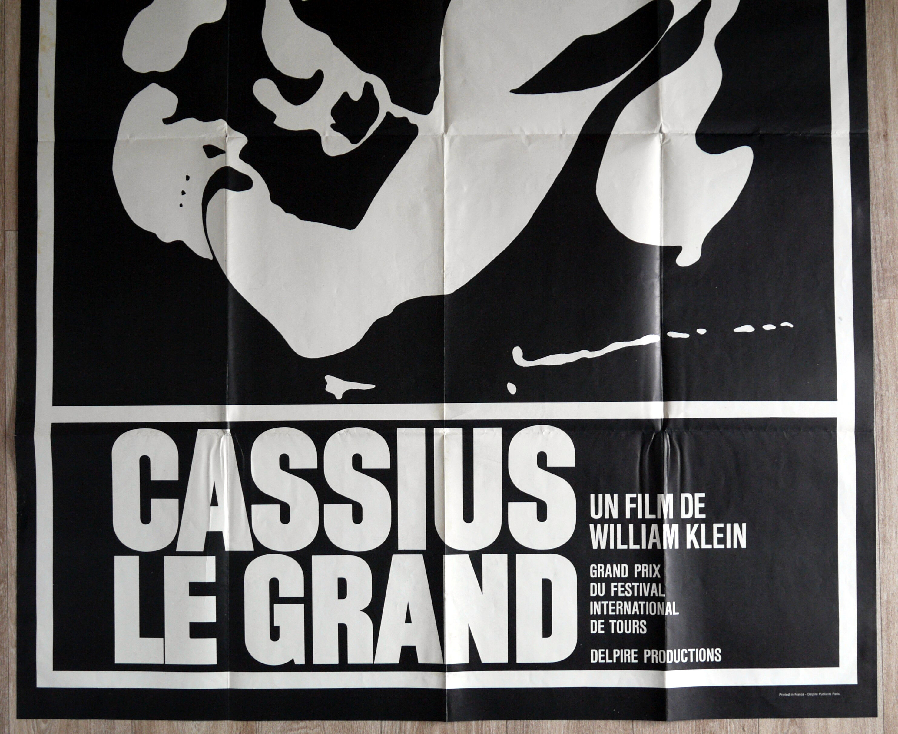 Affiche cinéma originale "Cassius Le Grand" - Mohamed Ali