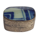 Old metal box and faience twentieth