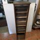 Pair of oak curtain file cabinets