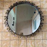 Wrought iron mirrors  38x100cm